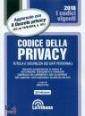 TOSI EMILIO /ED, Codice della privacy vigente