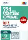 NEL DIRITTO EDITORE, 224 posti per segretario comunale Quiz ...