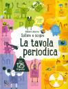 ALICE JAMES, La tavola periodica - sollevo e scopro (da 6 anni)