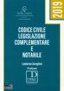 GENCHINI LODOVICO, Codice civile legislazione complementare notarile