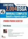 DI PIETRO BOCCIBOCCI, 2004  DSGA  prima prova scritta