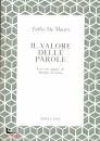 DE MAURO TULLIO, IL valore delle parole