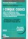 ALIBRANDI BARTOLINI, I cinque codici Civile e di procedura civile ...