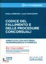 TRAPUZZANO, Codice fallimento procedure concorsuali 2019