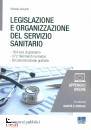 GIORGETTI RAFFAELLA, Legislazione organizzazione del servizio sanitario
