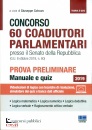 COTRUVO GIUSEPPE /ED, 60 Coadiutori parlamentari presso il Senato