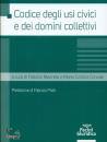MARINELLI - CERVALE, Codice degli usi civili e dei domini collettivi