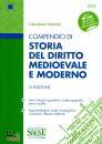 PARADISI GRAZIANO, Compendio Storia del Diritto Medievale e moderno