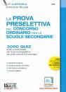 SIMONE, Prova preselettiva del Concorso Scuole secondarie