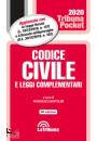 BARTOLINI FRANCESCO, Codice civile e leggi complementari