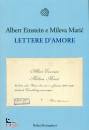 EINSTEIN - MARIC, Lettere d