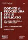 SIMONE, Codice di Procedura Civile spiegato Art. per art.