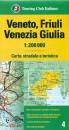 immagine di Veneto Friuli Venezia Giulia  1:200.000