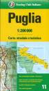 immagine di Puglia Carte stradale e turistica 1:200.000