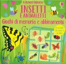 NOLAN KATE, Insetti e animaletti Giochi di memoria e ...