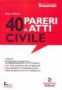 TRIOLO DARIO, 40 pareri e atti Civile