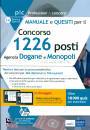 EDISES, 1226 posti Agenzia Dogane e Monopoli  Preselettiva