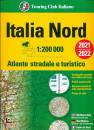 immagine di Italia NORD atlante stradale 1:200000 Ed 2021-2022