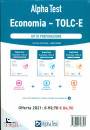 ALPHA TEST, Alpha Test Economia - TOLC-E Kit di preparazione