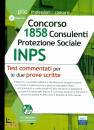 EDISES, 1858 consulenti protezione sociale INPS