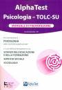 ALPHA TEST, Psicologia TOLC-SU Manuale di preparazione