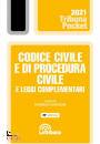 BARTOLINI FRANCESCO, Codice civile e procedura civile L. Complementari