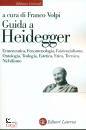immagine di Guida a Heidegger Ermeneutica fenomenologia ...