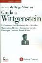 MARCONI DIEGO /ED, Guida a Wittgenstein Il Tractatus dal Tractatus ..