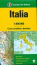 immagine di Italia Carta stradale 1:800.000 VE