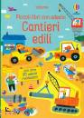 USBORNE, Cantieri edili Piccoli libri con adesivi