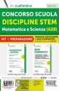 CONCORSO, Matematica e scienze STEM A28 Kit di preparazione