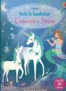 FIONA WATT, Unicorni e Sirene Vesto le bamboline Con adesivi