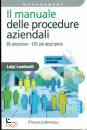 immagine di Il manuale delle procedure aziendali