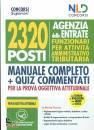 NEL DIRITTO, 2320 posti agenzia delle entrate Funzionari..