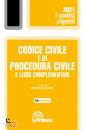 immagine di Codice civile e procedura civile 2021 2