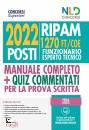 NEL DIRITTO, 2022 posti Ripam: manuale 1270 posti funzionari