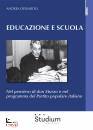 DESSARDO ANDREA, Educazione e scuola Nel pensiero di don Sturzo