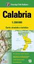 TOURING CLUB I. TCI, Calabria Carta stradale e turistica  1:200.000 VE