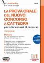 SIMONE, La Prova Orale del Nuovo Concorso a Cattedra