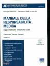 immagine di Manuale della responsabilit medica Agg. Covid