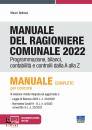 BELLESIA MAURO, Manuale del ragioniere comunale 2022