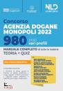 NEL DIRITTO, Agenzia Dogane Monopoli 2022 980 posti Teoria Quiz