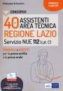 EDISES, 40 tecnici NUE Regione Lazio Manuale e quiz cat.C