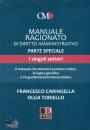 CARINGELLA TORIELLO, Manuale ragionato di diritto amministrativo