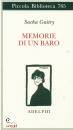 GUITRY SACHA, Memorie di un baro