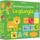 USBORNE, La giungla Giochiamo a domino Giochi di memoria