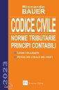 BAUER RICCARDO, Codice civile 2023 Norme tributarie, principi c.