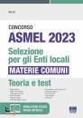 immagine di ASMEL 2023 Selezione per gli Enti locali Materie