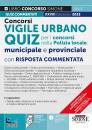 CONCORSO, Vigile Urbano quiz per i concorsi nella polizia l.