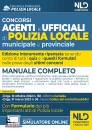 NEL DIRITTO, Agenti e ufficiali di Polizia locale MANUALE